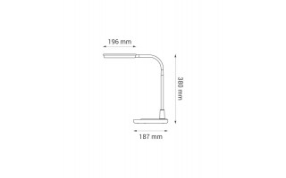 Lampka Led Magnum czarna