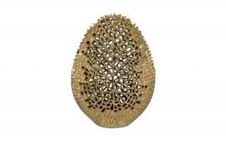 Wazon ażurowy złoty 45 cm 163311