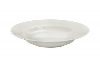 Talerz głęboki 23,5cm Krem Stock