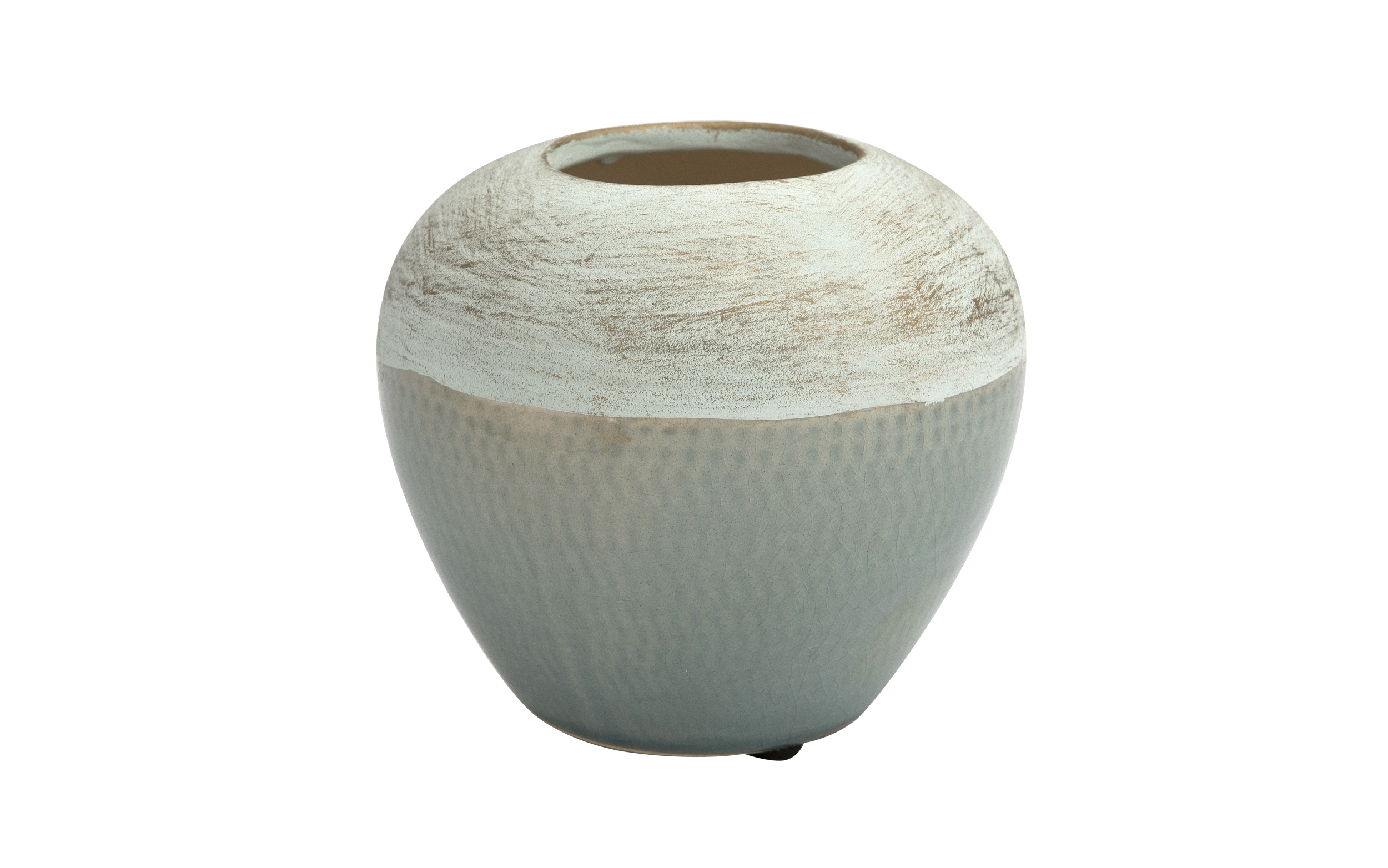 Wazon ceramiczny 13 cm biao-niebieski AP141815