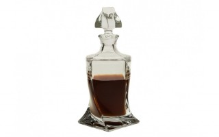 Karafka kryształowa 0,5 L  Quadro Bohemia