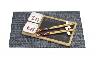 SUSHI Zestaw do sushi 2 osobowy