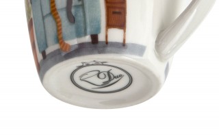 Kubek porcelanowy 350 ml Koci Świat Koty na fotelu