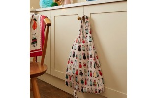 Siatka na zakupy Xmas Cats in Waiting 647CCW
