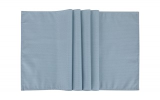 Bieżnik na stół 50x150 cm Veracrus 042 niebieski bez plisy