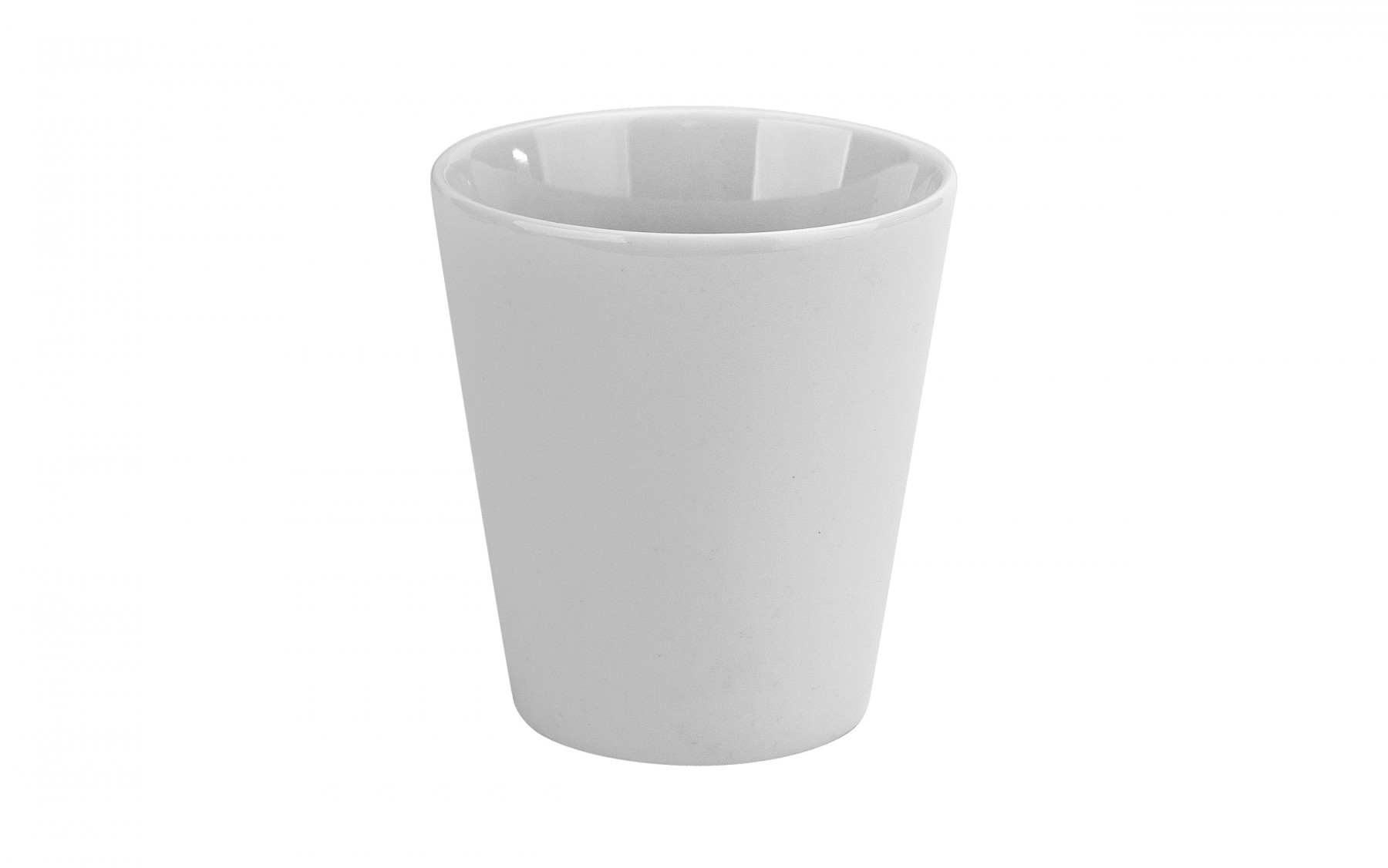 Kubek porcelanowy 350 ml bez ucha Biały Stock Karolina 9 x 10