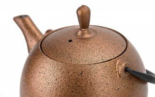 Żeliwny zestaw do parzenia herbaty 1,3 L miedziany MPLCo