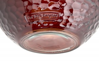 Wazon szklany 33 cm brązowy Paradise San Miguel recykling