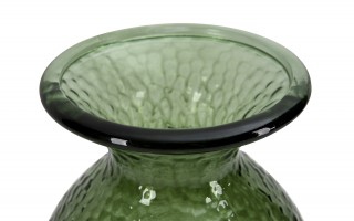 Wazon szklany 33 cm zielony Paradise San Miguel recykling