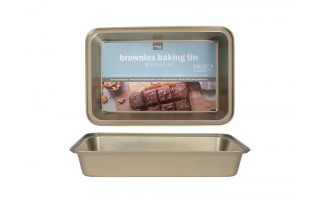 Forma do ciasta BROWNIE 30x20 cm Kitchen Tools blacha prostokątna