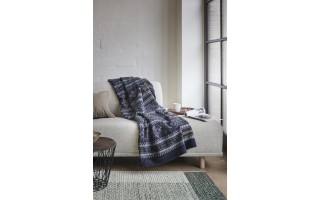 Koc Ibena 150x200 cm Skien IB1631-600 świąteczny