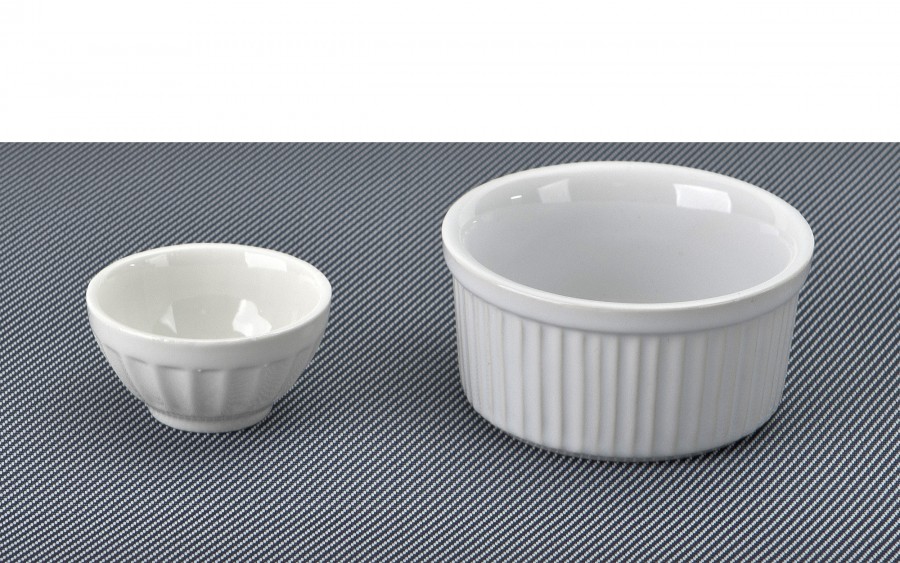 Miseczka ceramiczna 10 cm Creme Brulle Ombres White