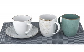 Filiżanka porcelanowa 350 ml + spodek Rayado 101/9015