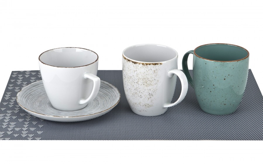 Filiżanka porcelanowa 350 ml + spodek Rayado 101/9015