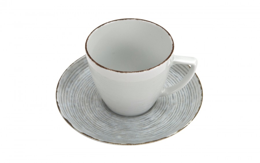 Filiżanka porcelanowa 350 ml + spodek Rayado 101/9015