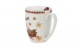 Kubek porcelanowy 300 ml Santa on Sleigh