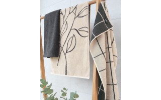 Ręcznik frotte 50x100 cm Atelier Floral 6239-37 BEŻ