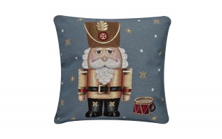 Poszewka dekoracyjna 45x45 cm Dziadek do orzechów 6082 Gobelinowa Premium