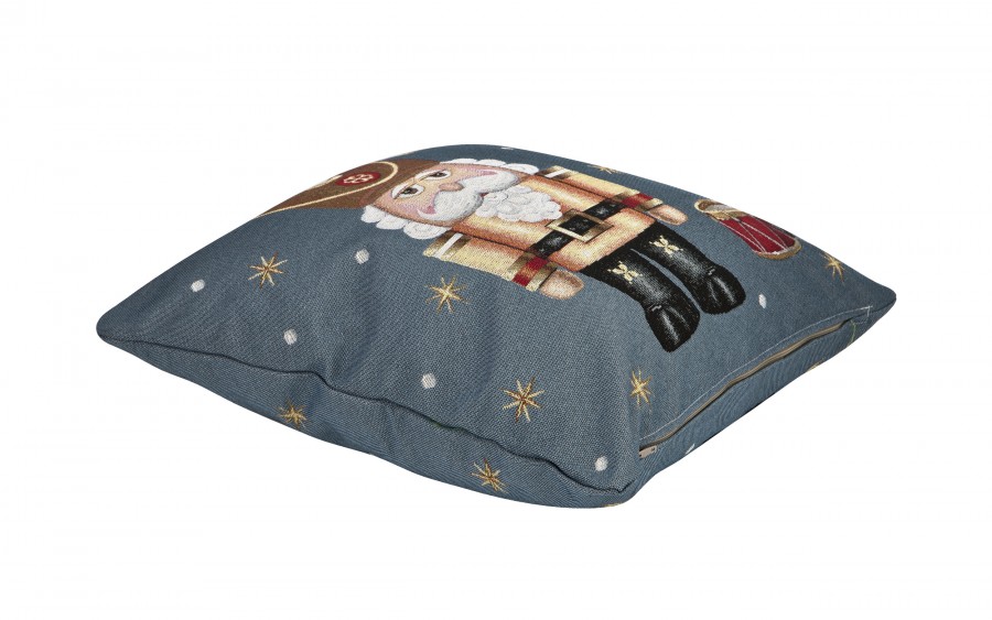 Poszewka dekoracyjna 45x45 cm Dziadek do orzechów 6082 Gobelinowa Premium