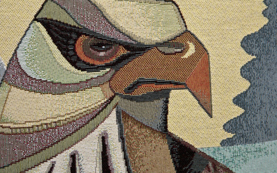 Poszewka dekoracyjna 45x45 cm Orzeł 6107 Gobelinowa Premium