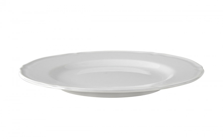 Talerz deserowy 21cm Praga/Castel White