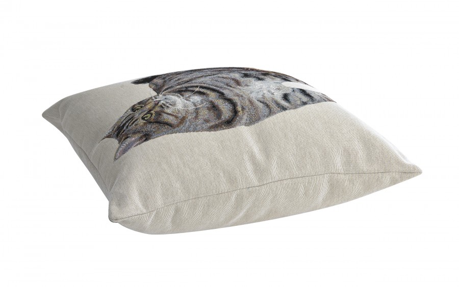 Poszewka dekoracyjna 45x45 cm Kocur 797 Gobelinowa Premium
