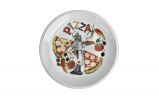 Talerz do pizzy 20 cm Kawałki pizzy MPLCo