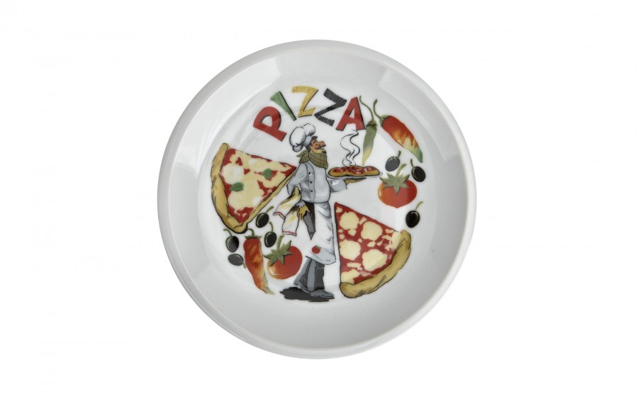 Talerz do pizzy 20 cm Kawałki pizzy MPLCo