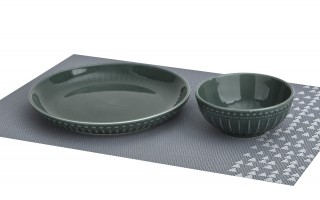 Miska ceramiczna 12 cm MOSAIQUE OLIVE