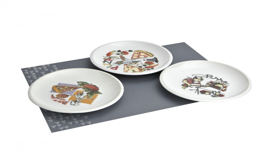 Talerz do pizzy 20 cm Pizza pomodoro MPLCo