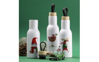 Butelka termiczna 400 ml Forest Łoś