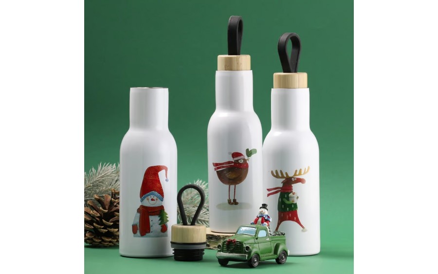 Butelka termiczna 400 ml Forest Łoś