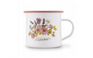 Kubek emaliowany 500 ml Herbal