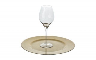 Kieliszek do wina 450 ml zdobiony kryształkiem TG0588