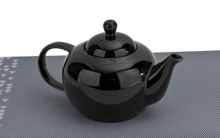 Dzbanek ceramiczny 1 L Bisette Czarny