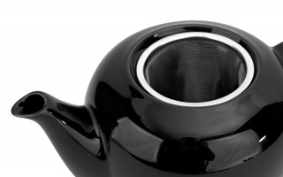 Dzbanek ceramiczny 1 L Bisette Czarny