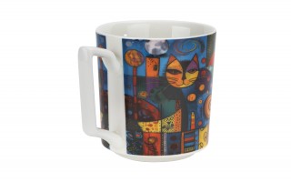 Kubek porcelanowy 450 ml Modern Cat