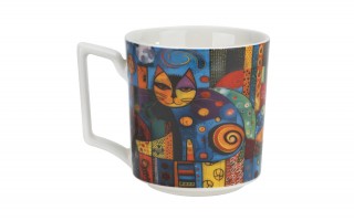 Kubek porcelanowy 450 ml Modern Cat