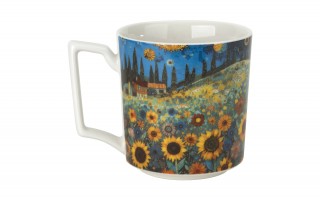Kubek porcelanowy 450 ml Modern Sunflower Field