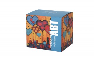 Kubek porcelanowy 450 ml Modern Hearts