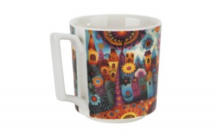 Kubek porcelanowy 450 ml Modern City