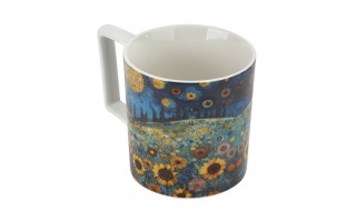 Duży kubek porcelanowy 750 ml Modern Sunflower Field