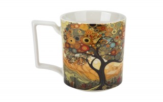 Duży kubek porcelanowy 750 ml Modern Tree