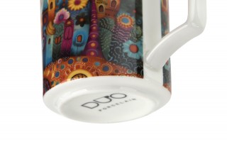 Duży kubek porcelanowy 750 ml Modern City