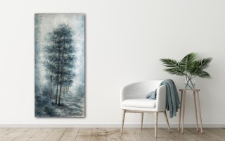 Obraz na płótnie 100x200 cm Sosny