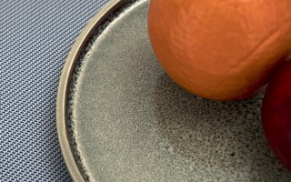 Talerz deserowy 20 cm Stack Grey Ceramic