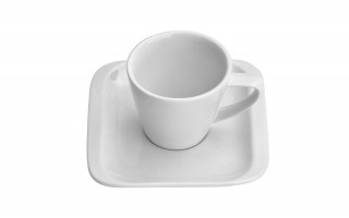 Komplet 2 filiżanek do espresso 80 ml + spodki Infinity
