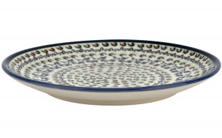 Talerz deserowy 16 cm Bolesławiec Dekor 1165A