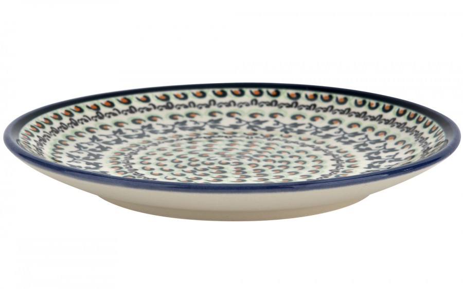 Talerz deserowy 16 cm Bolesławiec Dekor 1165A