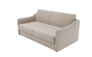 Sofa 333254 z włoską funkcja spania z materacem